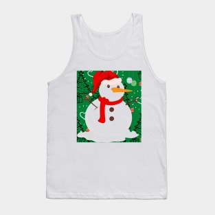 christmas winter holiday Tank Top